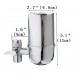 Kabter Faucet Mount Water Filter System Tap Water Filtration Purifier Chrome - B07GRMGBYN